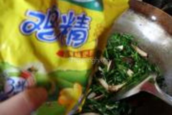 韭菜豆干小炒的做法图解8