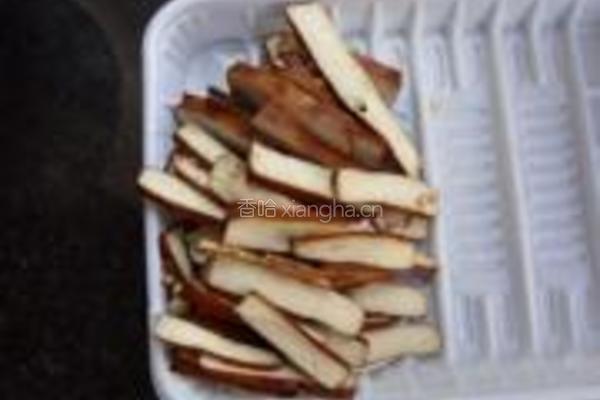 韭菜豆干小炒的做法图解4