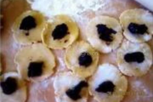 红豆沙番薯饼的做法图解4