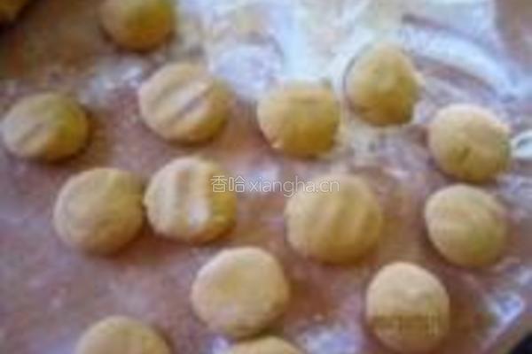 红豆沙番薯饼的做法图解3