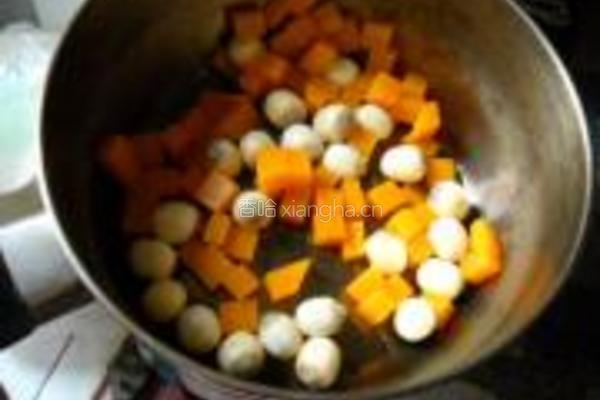 蜜豆冰蔬果糯米粥的做法图解11