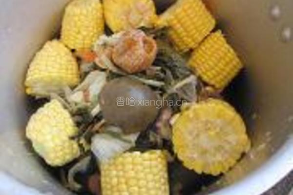菜干罗汉果汤的做法图解5