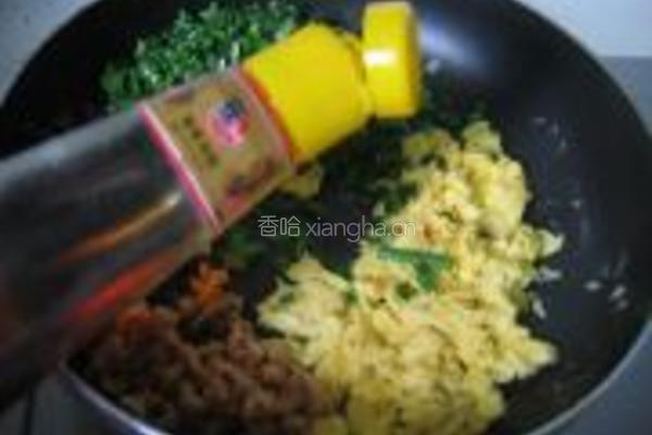 韭菜鸡蛋馅饼的做法图解7