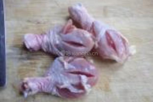 可乐焖鸡腿的做法图解2