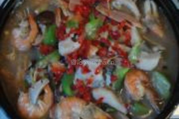 水煮鱼虾的做法图解13