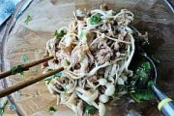 金针菇拌肥牛的做法图解10