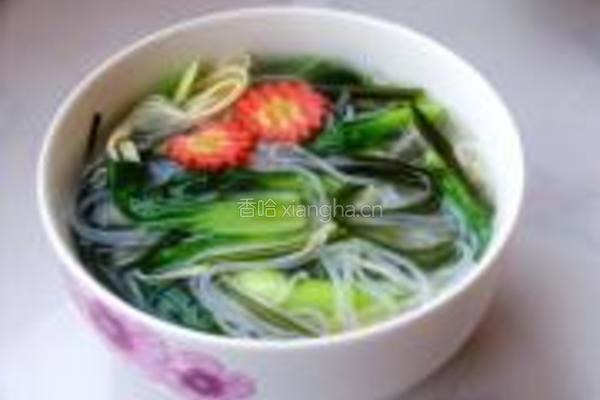 菌汤三鲜米线的做法图解9