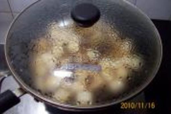 大蒜肉末烧萝卜的做法图解12