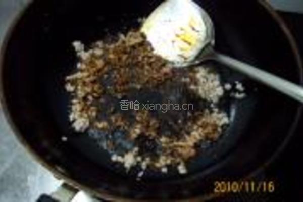 大蒜肉末烧萝卜的做法图解8
