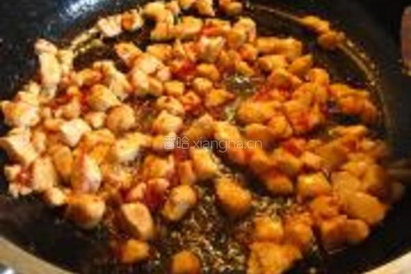 XO酱炒鸡粒杂蔬的做法图解5