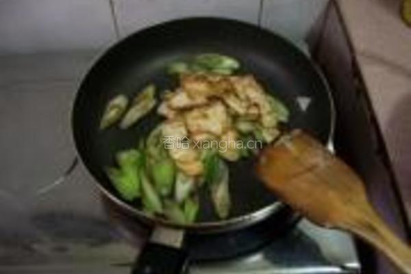 大葱炒豆腐的做法图解7