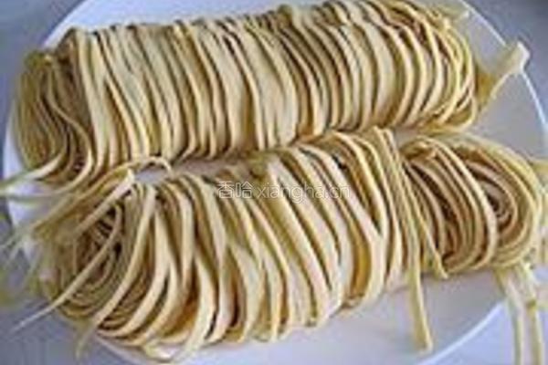 香卤豆皮拌豆苗的做法图解4