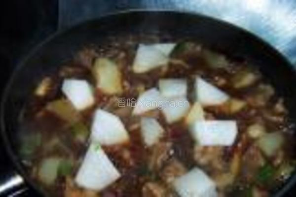 红烧羊肉萝卜的做法图解11