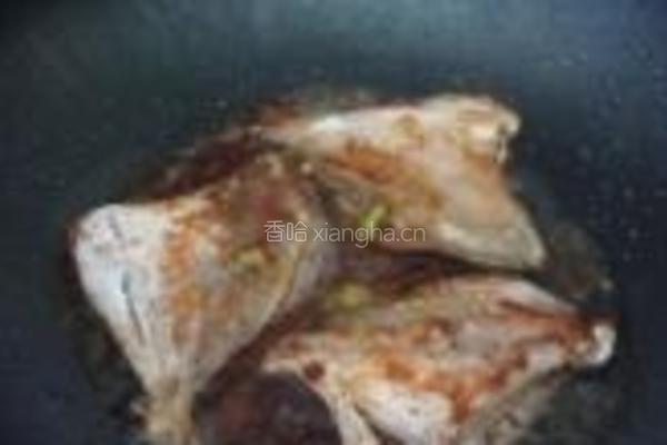芥末生抽鲳鱼的做法图解4