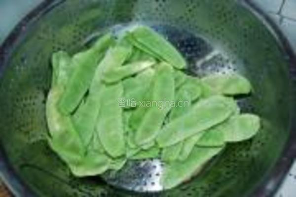 鱼香扁豆的做法图解3