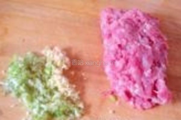 肉馅豆腐夹的做法图解4