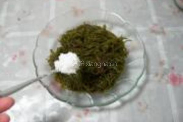 凉拌龙须菜的做法图解6