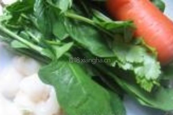 葱姜蒸鲜贝的做法图解1