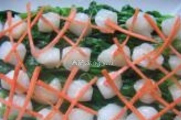 葱姜蒸鲜贝的做法图解5