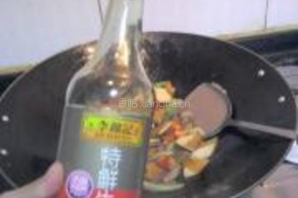五花肉炒香干的做法图解8