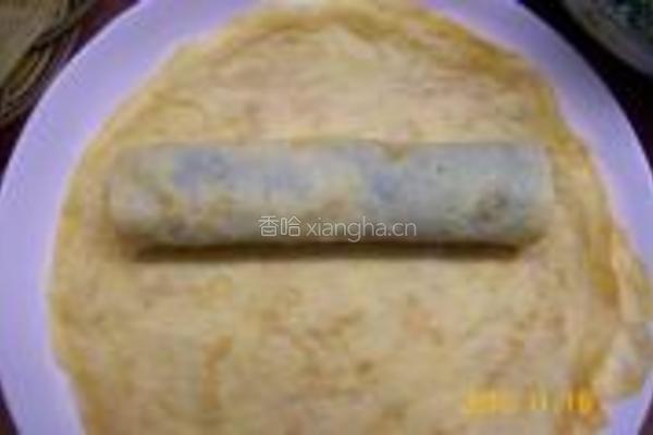 荠菜鲜肉黄金条的做法图解26