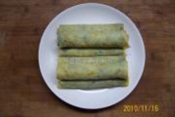 荠菜鲜肉黄金条的做法图解30