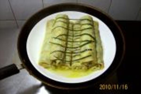 荠菜鲜肉黄金条的做法图解35