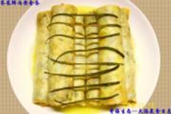 荠菜鲜肉黄金条的做法图解38