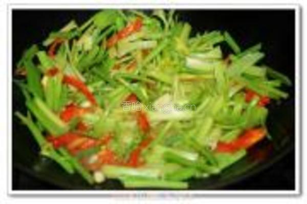 芹菜泡椒炒牛肉的做法图解10