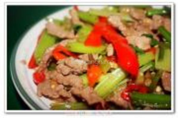 芹菜泡椒炒牛肉的做法图解15