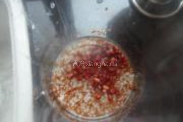 桂圆红枣红豆米糊的做法图解3