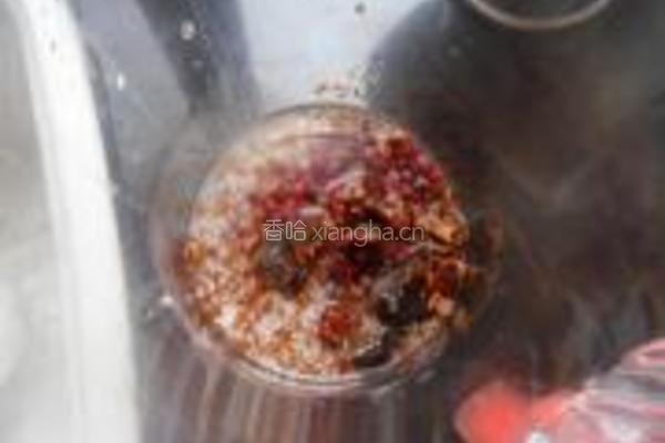 桂圆红枣红豆米糊的做法图解4