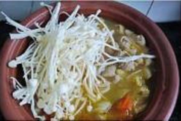 家常肥肠砂锅的做法图解9