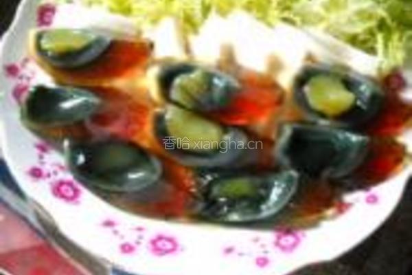 苦苣皮蛋拌豆腐的做法图解4
