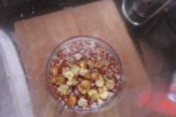红香米栗子米糊的做法图解4