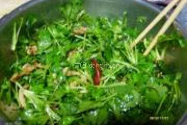 香香菜的做法图解3