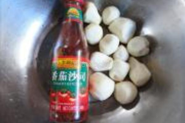 番茄酱裹竽头的做法图解1
