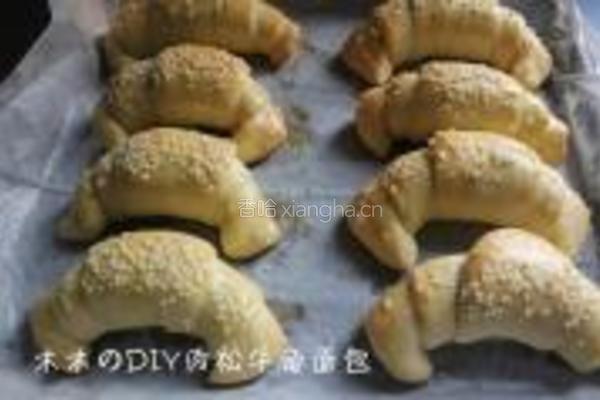 肉松牛角面包的做法图解11