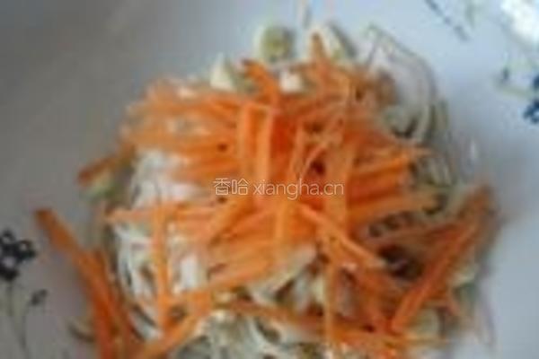 金针菇拌干豆腐丝的做法图解4