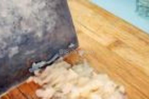 酱爆海蜇鸡丝的做法图解4
