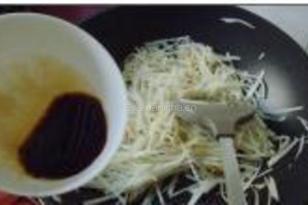 苤蓝炒木耳的做法图解7