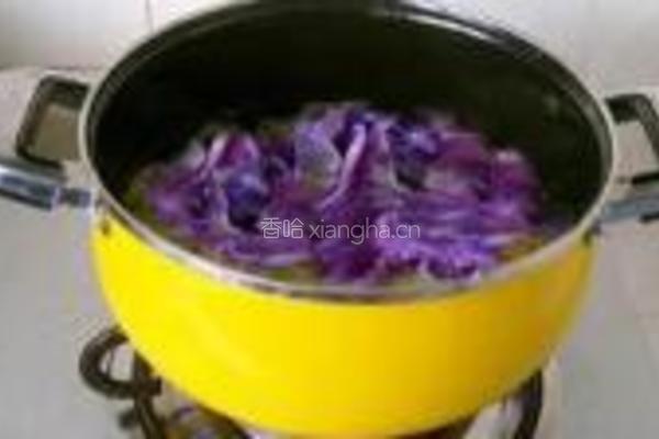 炝拌甘蓝菜的做法图解5