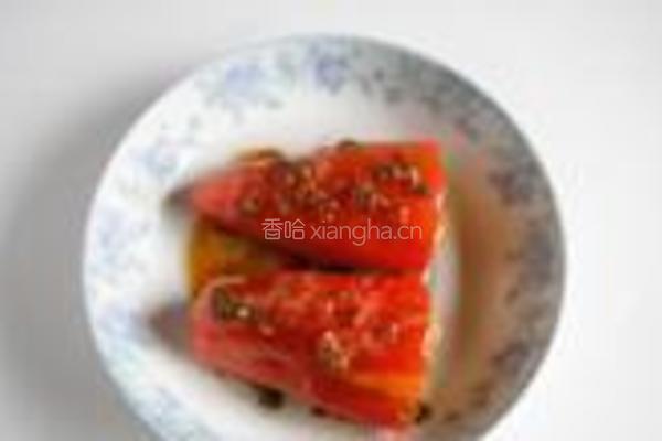 甜椒酿牛肉的做法图解15