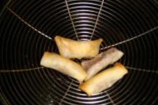 拔丝豆沙卷的做法图解6