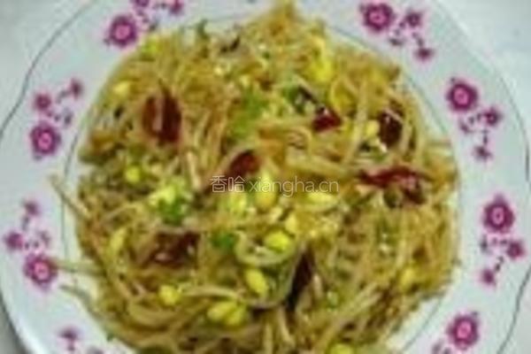 酸辣黄豆芽的做法图解9