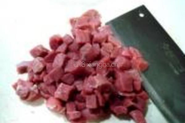 腰果炒牛肉的做法图解3