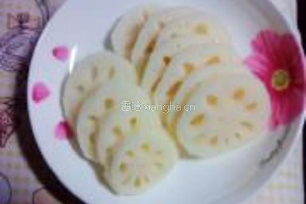山楂藕夹的做法图解1