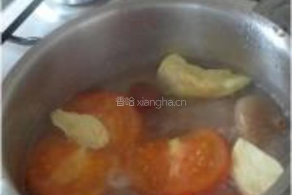 果蔬牛尾汤的做法图解3