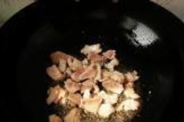 蕨菜干炒肉的做法图解4