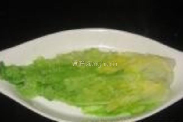蒜末蚝油娃娃菜的做法图解3